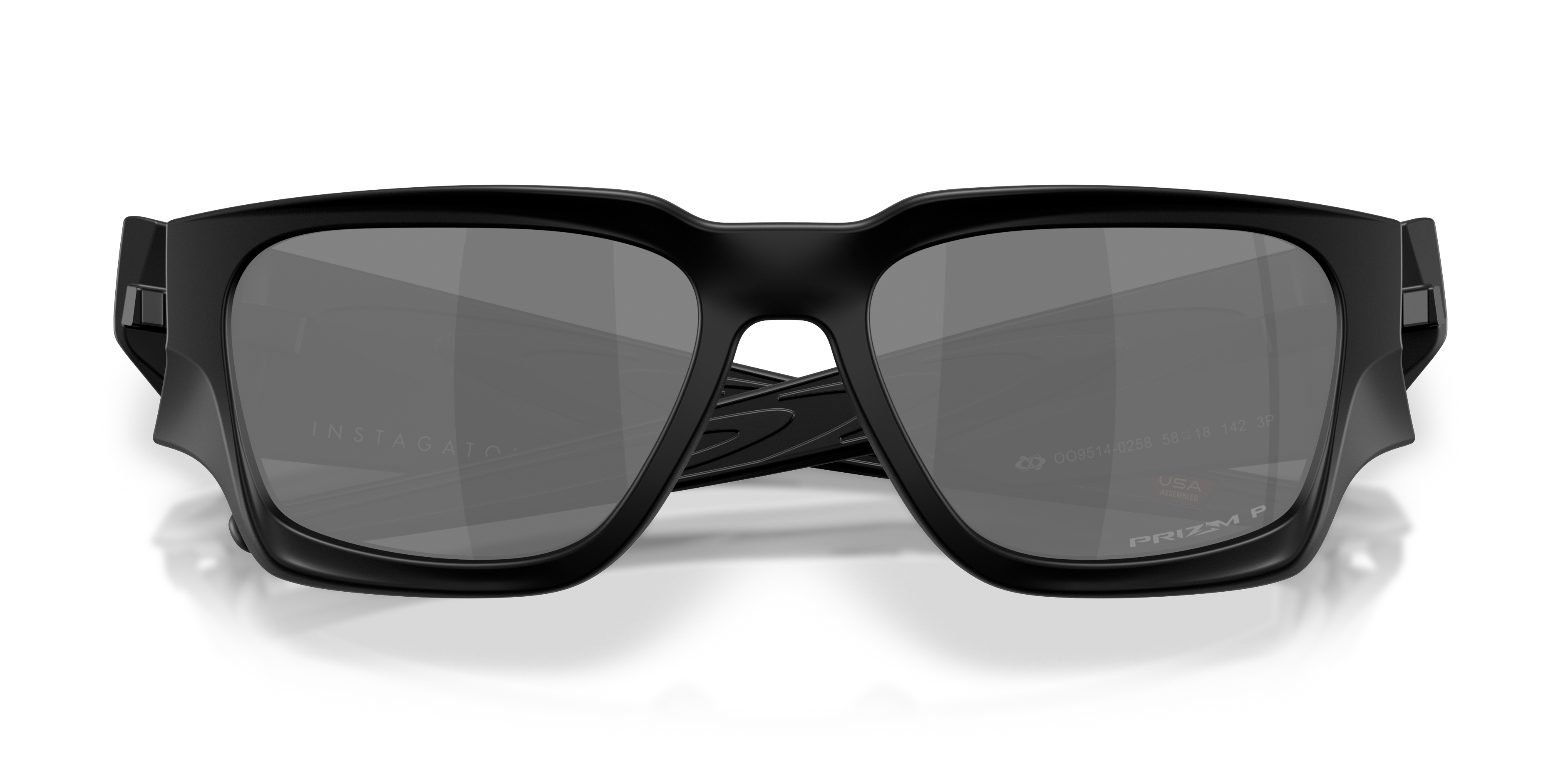 Oakley OO9514 Instagator Men's Rectangle Prizm Polarized Sunglasses - Matte Olive Ink Frame