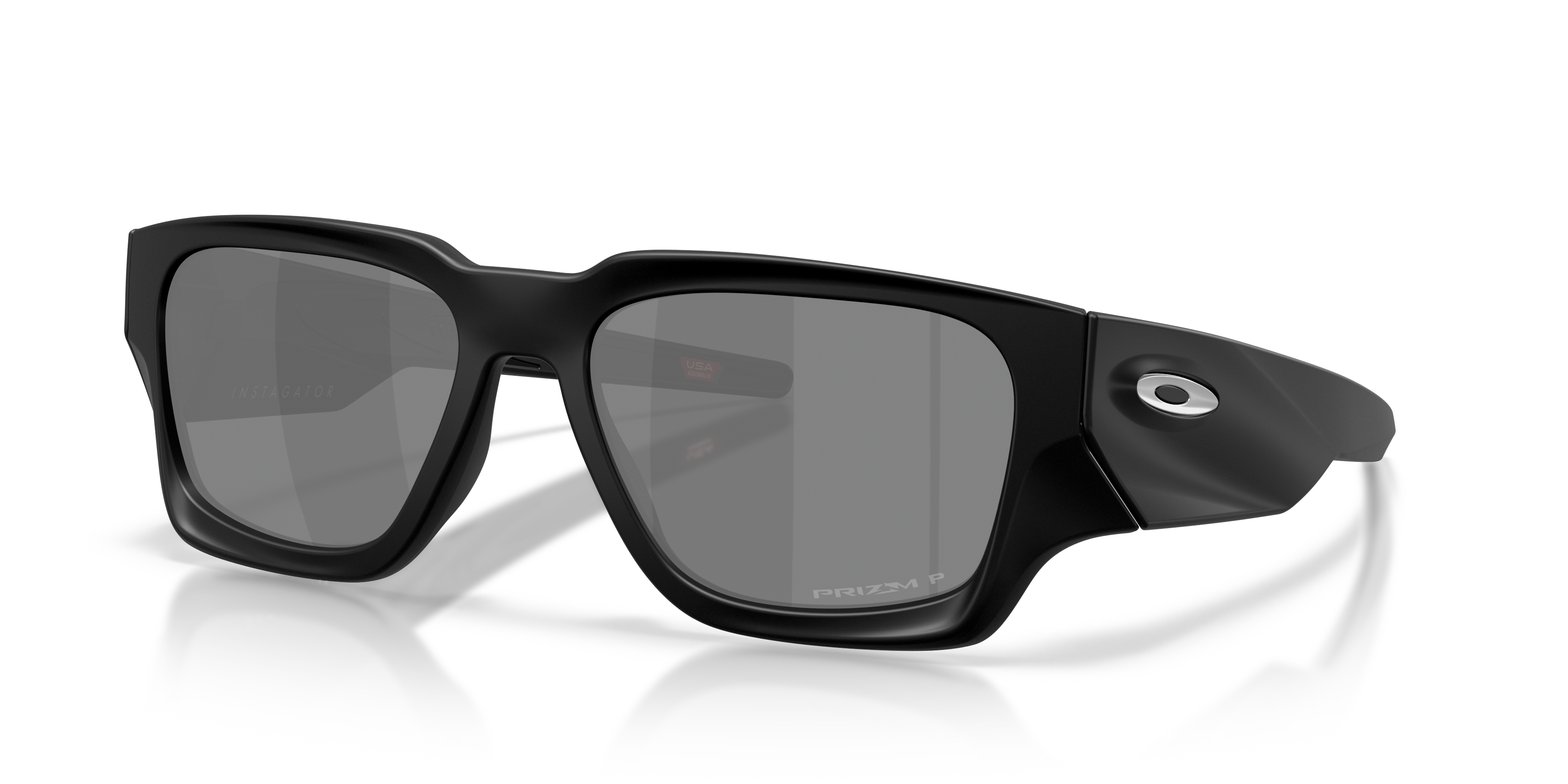 Oakley OO9514 Instagator Men's Rectangle Prizm Polarized Sunglasses - Matte Olive Ink Frame