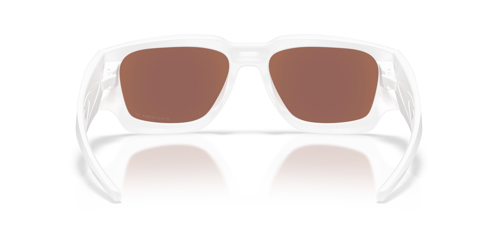 Oakley OO9514 Instagator Men's Rectangle Prizm Polarized Sunglasses - Matte White Frame