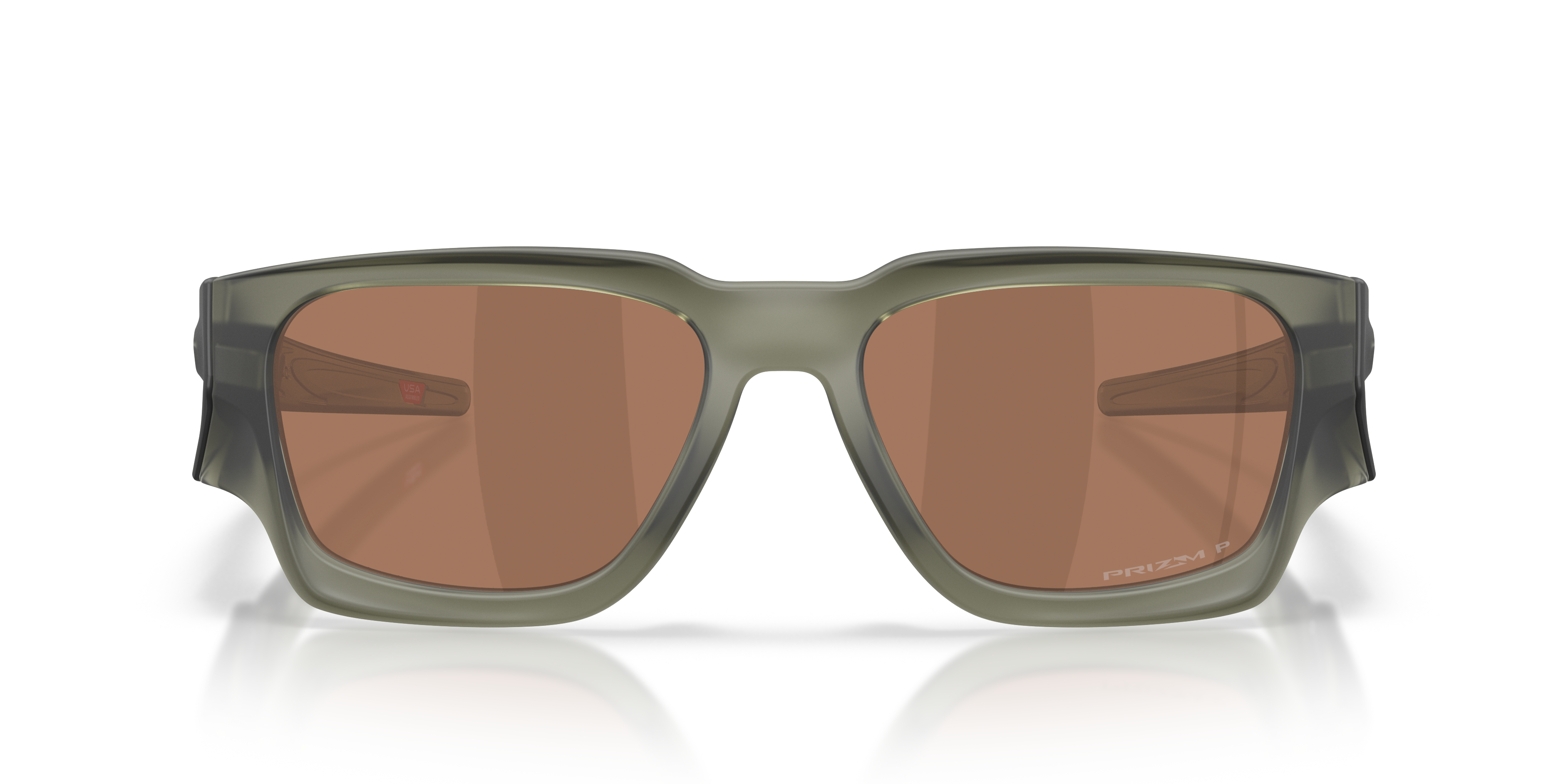 Oakley OO9514 Instagator Men's Rectangle Prizm Polarized Sunglasses - Matte Black Frame