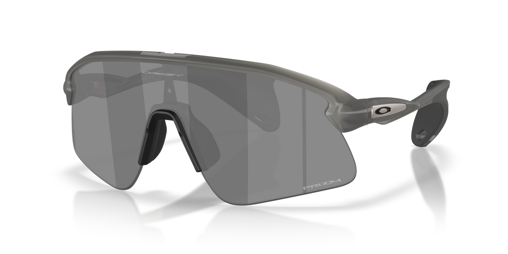 Oakley OO9517 Stunt Devil Unisex Rectangle Prizm Sunglasses - Grey Smoke Frame