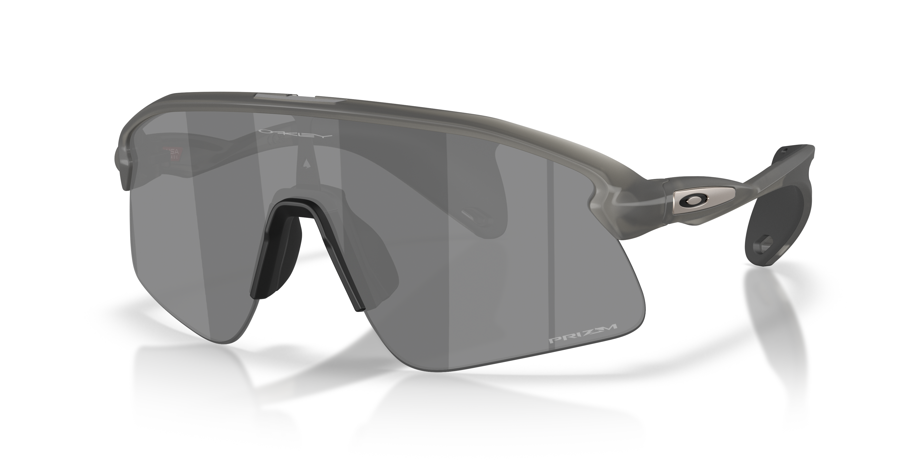 Oakley OO9517 Stunt Devil Unisex Rectangle Prizm Sunglasses - Matte Black Frame