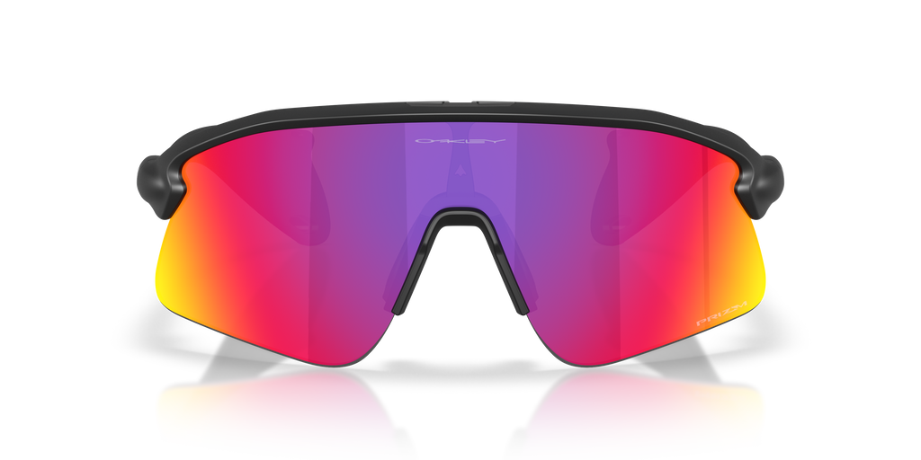 Oakley OO9517 Stunt Devil Unisex Rectangle Prizm Sunglasses - Matte Black Frame