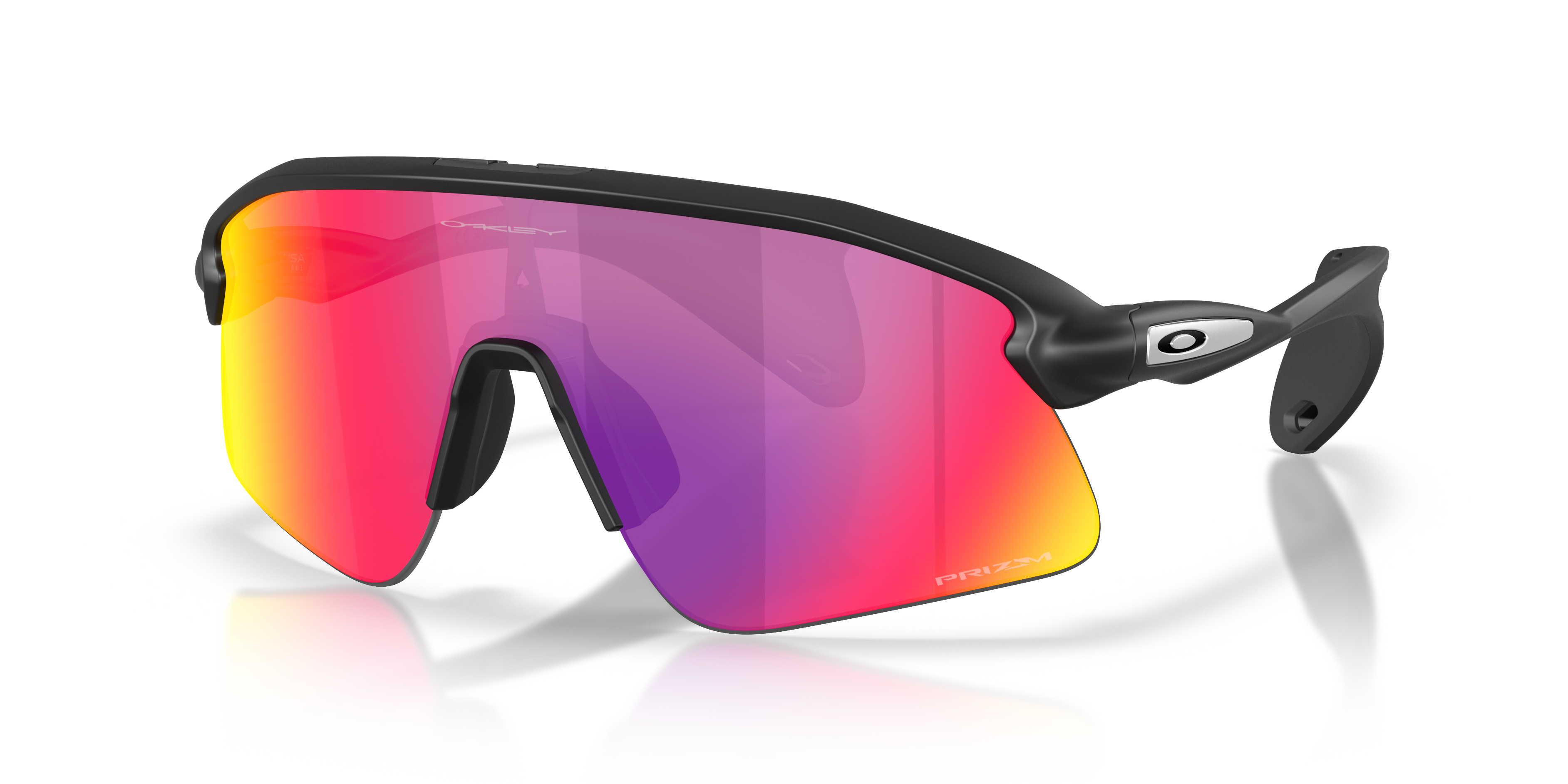 Oakley OO9517 Stunt Devil Unisex Rectangle Prizm Sunglasses - Grey Smoke Frame