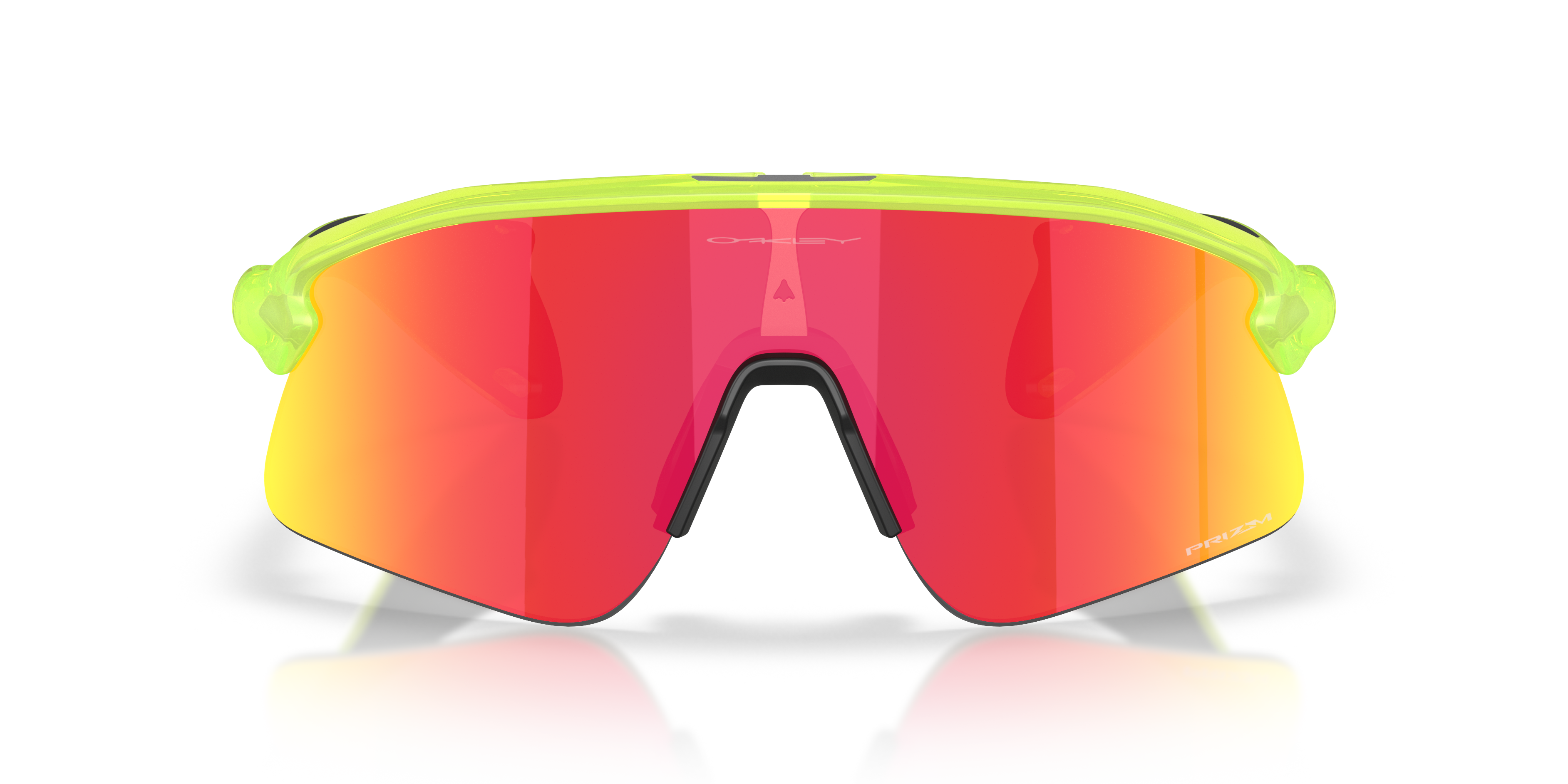 Oakley OO9517 Stunt Devil Unisex Rectangle Prizm Sunglasses - Matte Uranium Frame