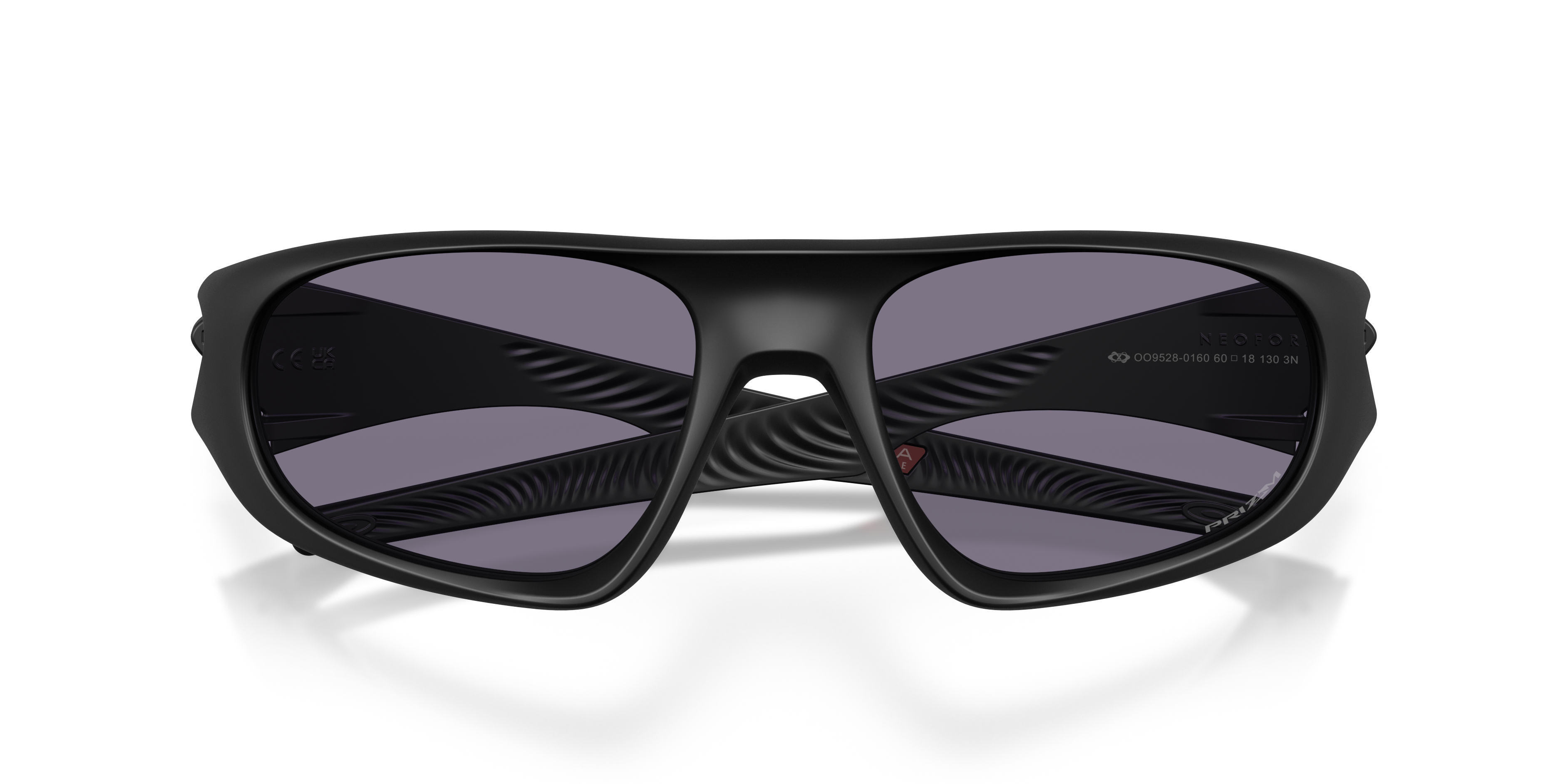 Oakley OO9528 Neoforma Unisex Oval Prizm Sunglasses - Matte Blue Frame