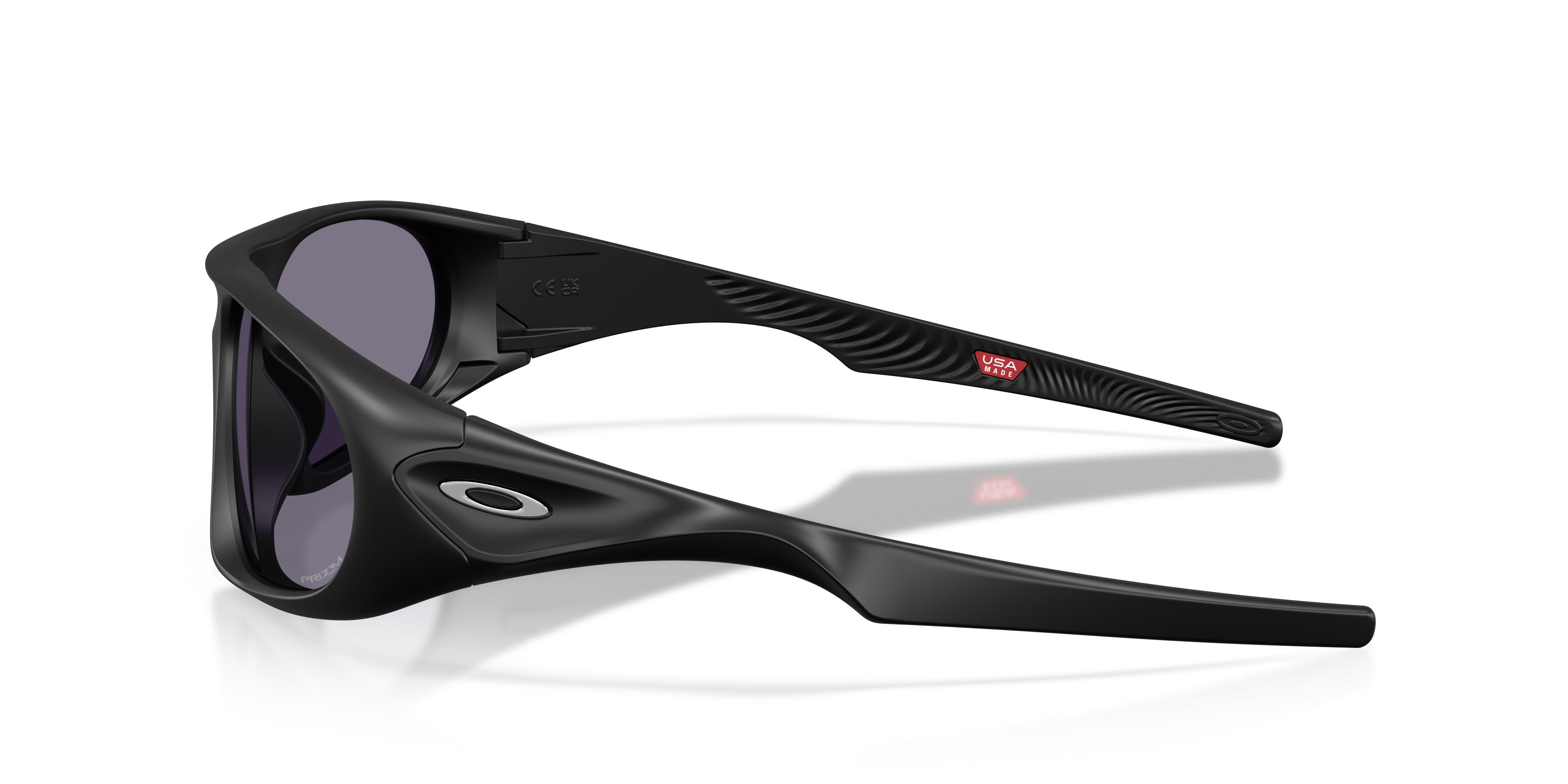Oakley OO9528 Neoforma Unisex Oval Prizm Sunglasses - Matte Clear Frame