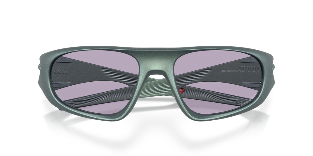 Oakley OO9528 Neoforma Unisex Oval Prizm Sunglasses - Matte Blue Frame