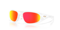 Oakley OO9528 Neoforma Unisex Oval Prizm Sunglasses - Matte Clear Frame