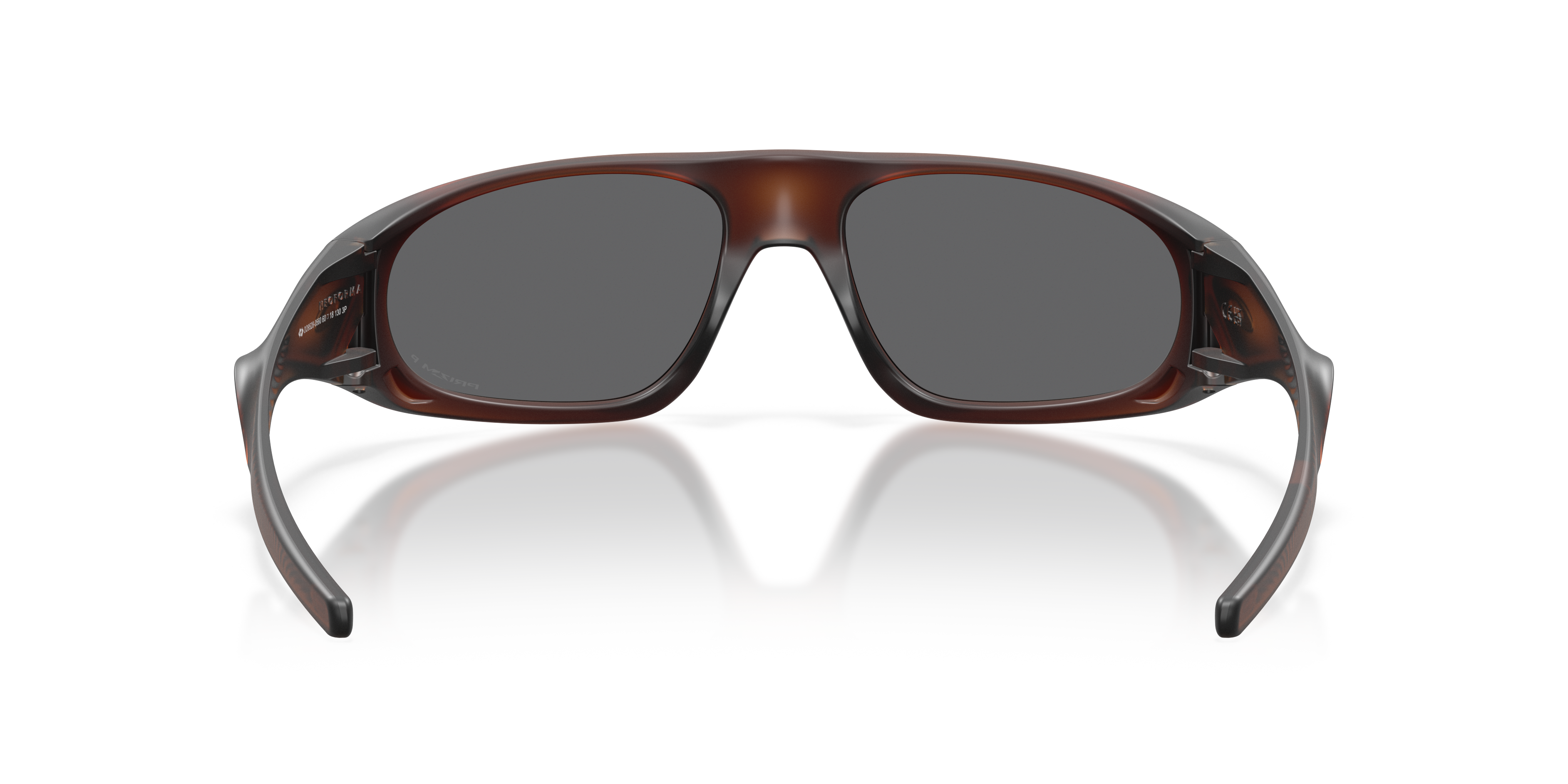 Oakley OO9528 Neoforma Unisex Oval Prizm Sunglasses - Matte Clear Frame
