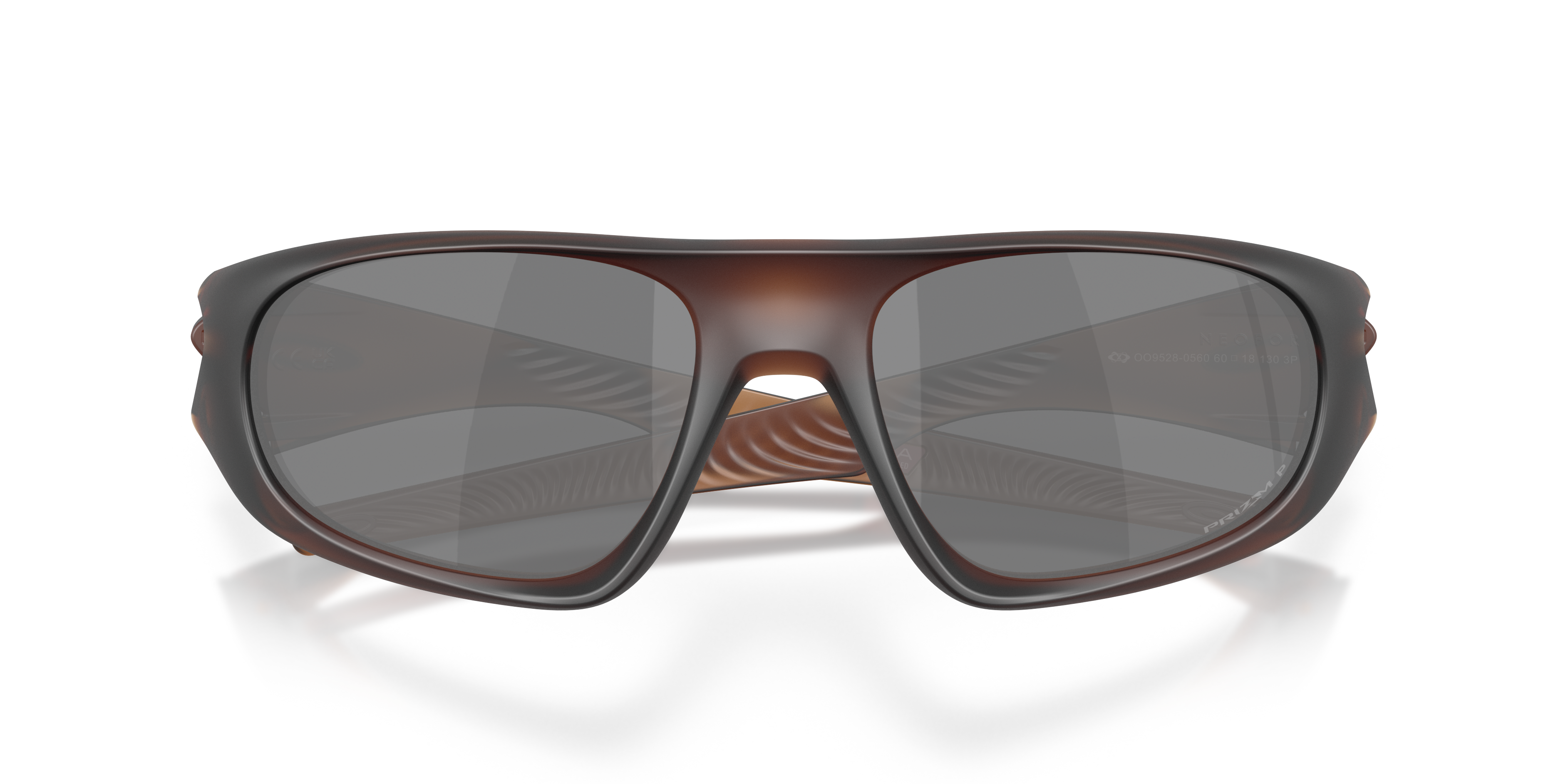 Oakley OO9528 Neoforma Unisex Oval Prizm Sunglasses - Matte Blue Frame