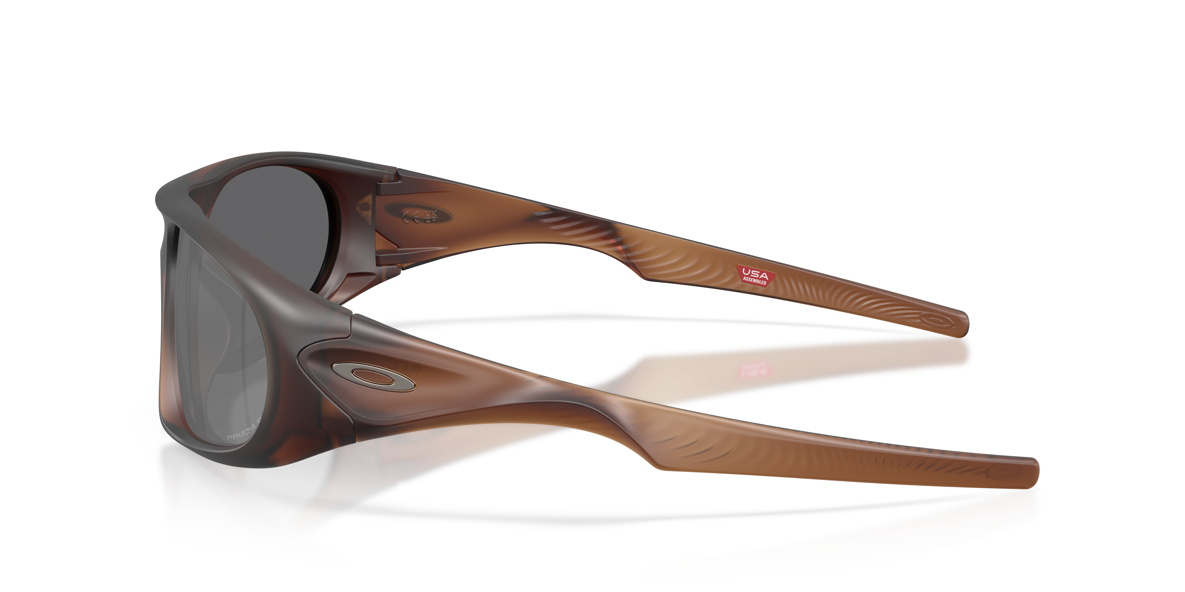 Oakley OO9528 Neoforma Unisex Oval Prizm Sunglasses - Matte Clear Frame