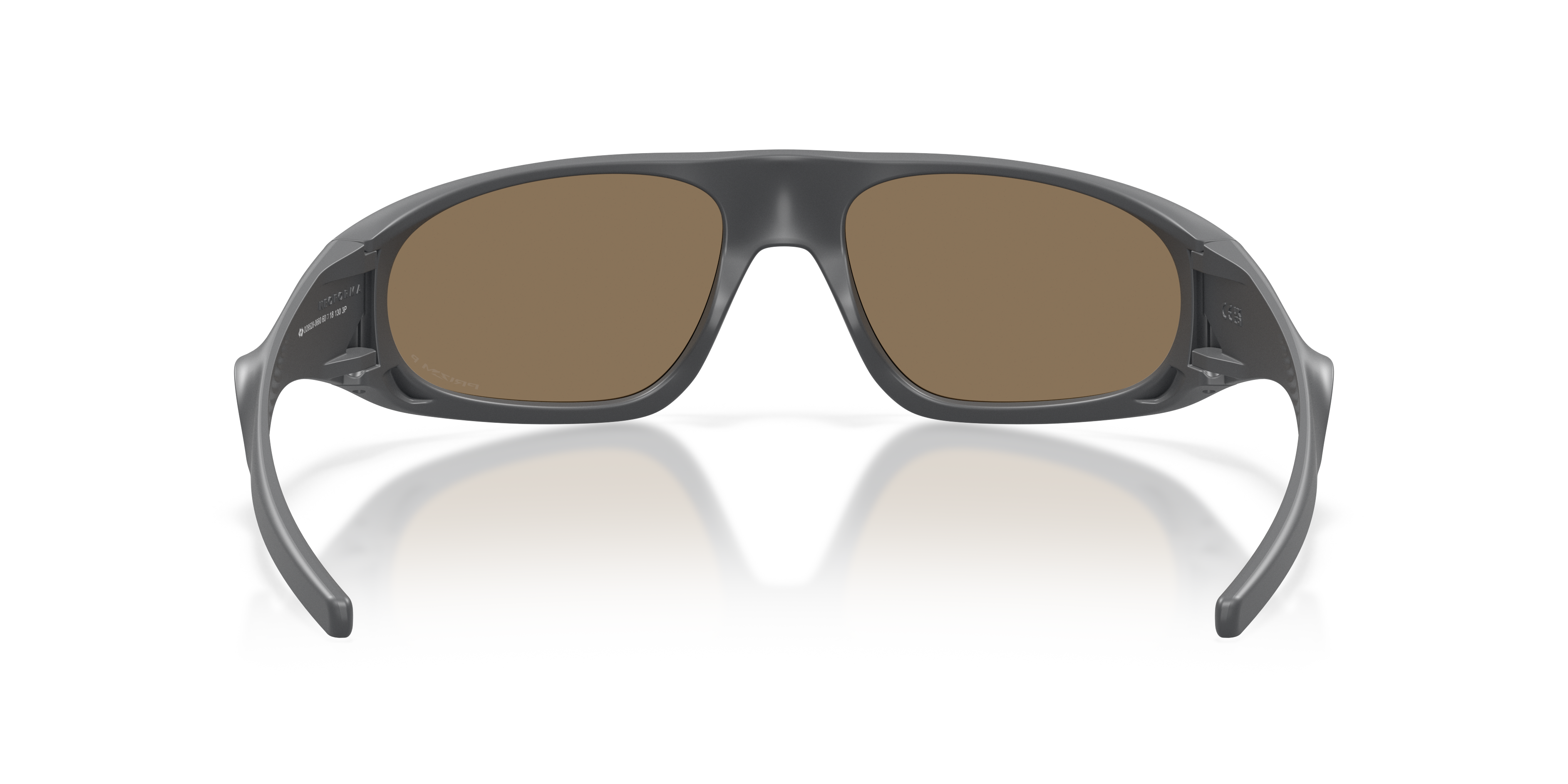 Oakley OO9528 Neoforma Unisex Oval Prizm Sunglasses - Matte Carbon Frame