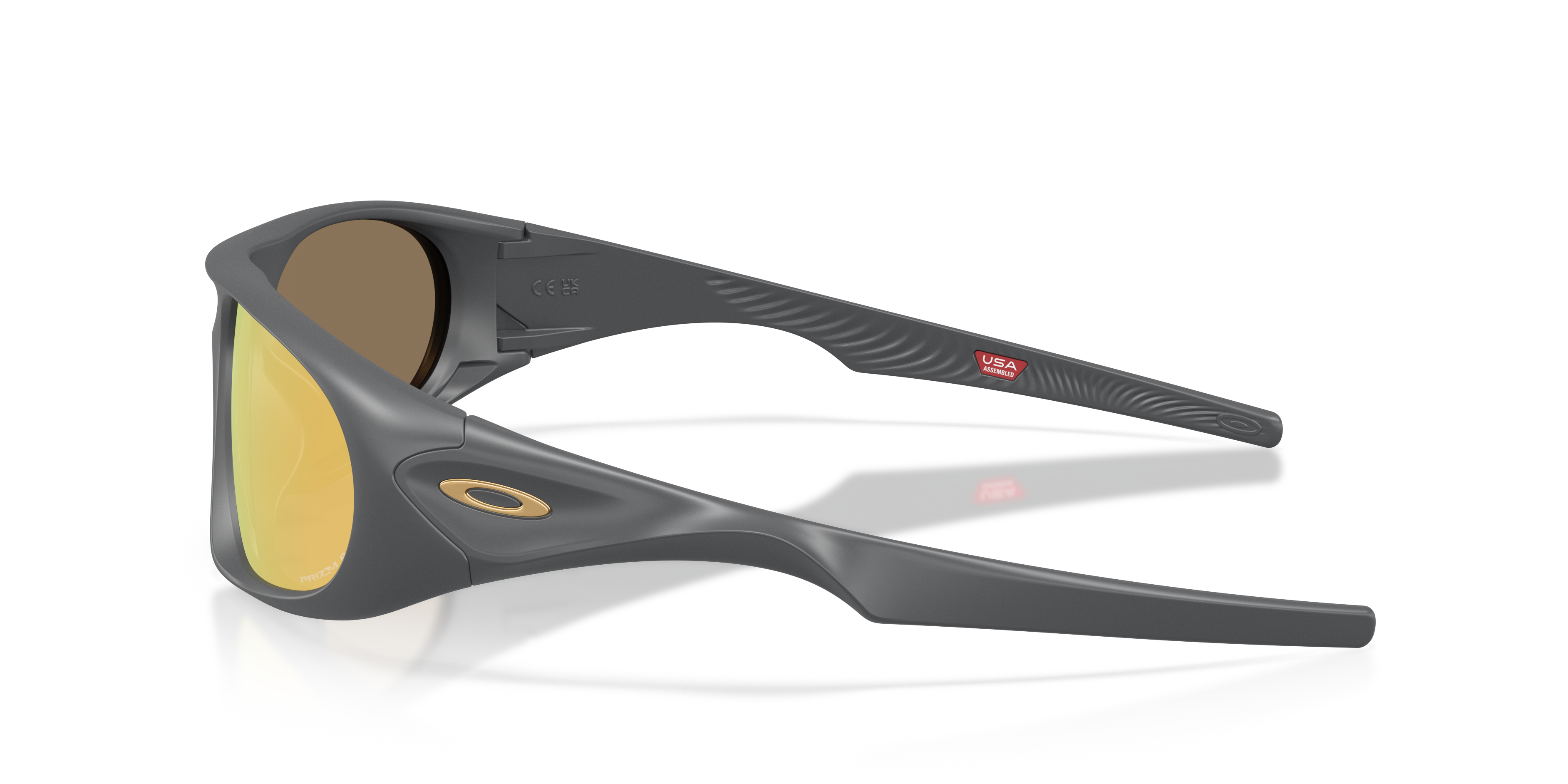 Oakley OO9528 Neoforma Unisex Oval Prizm Sunglasses - Matte Carbon Frame