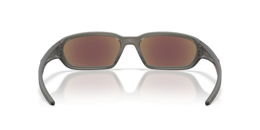 Oakley OO9530 Terraforma Unisex Rectangle Prizm Sunglasses - Matte Clear Frame