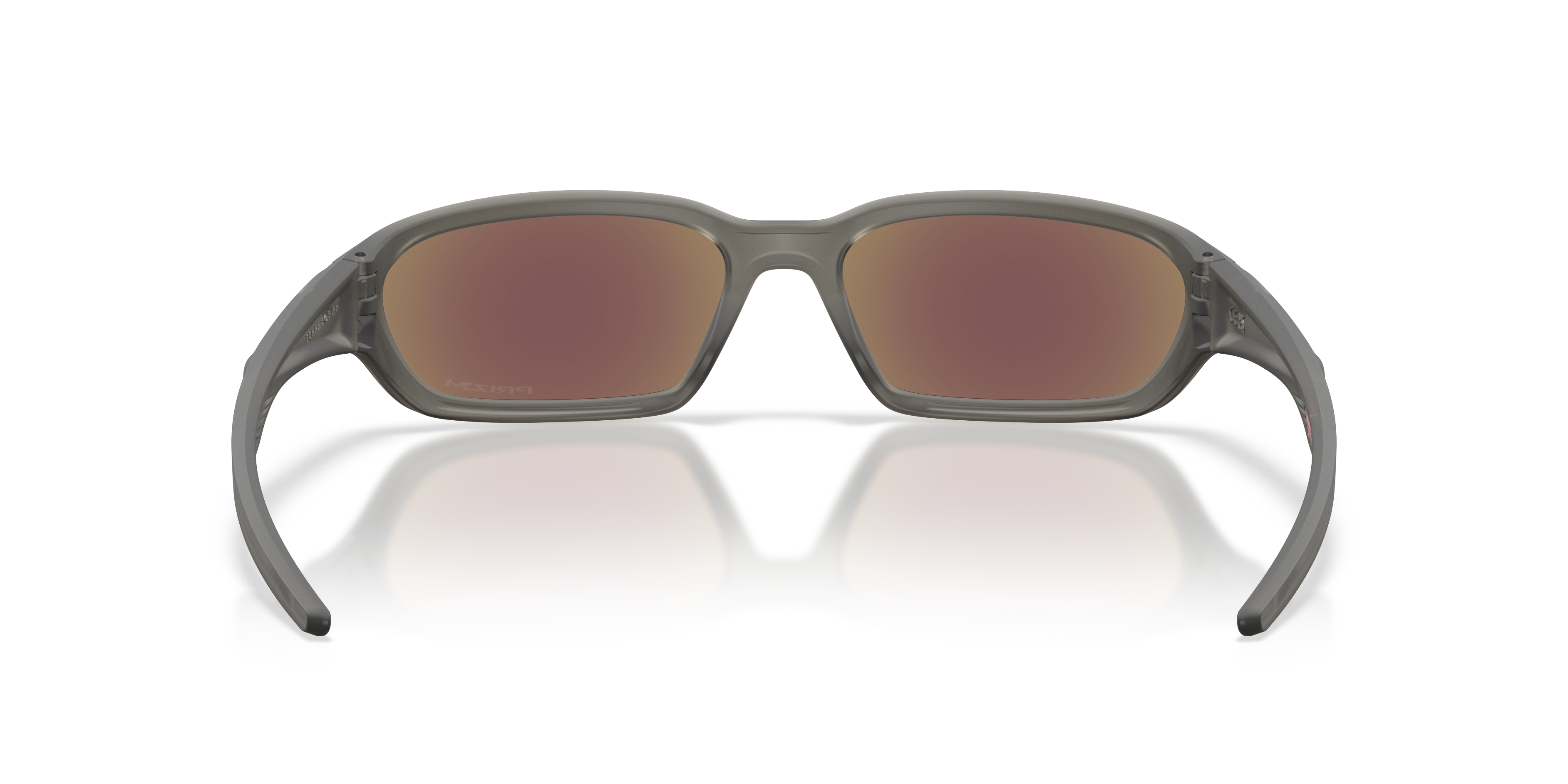 Oakley OO9530 Terraforma Unisex Rectangle Prizm Sunglasses - Matte Grey Smoke Frame