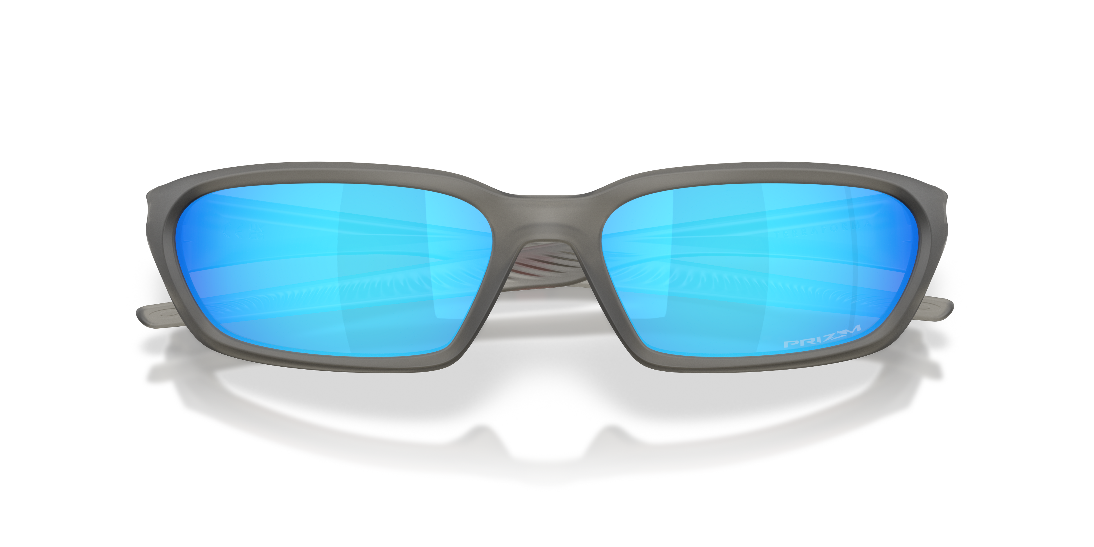Oakley OO9530 Terraforma Unisex Rectangle Prizm Sunglasses - Titanium Frame