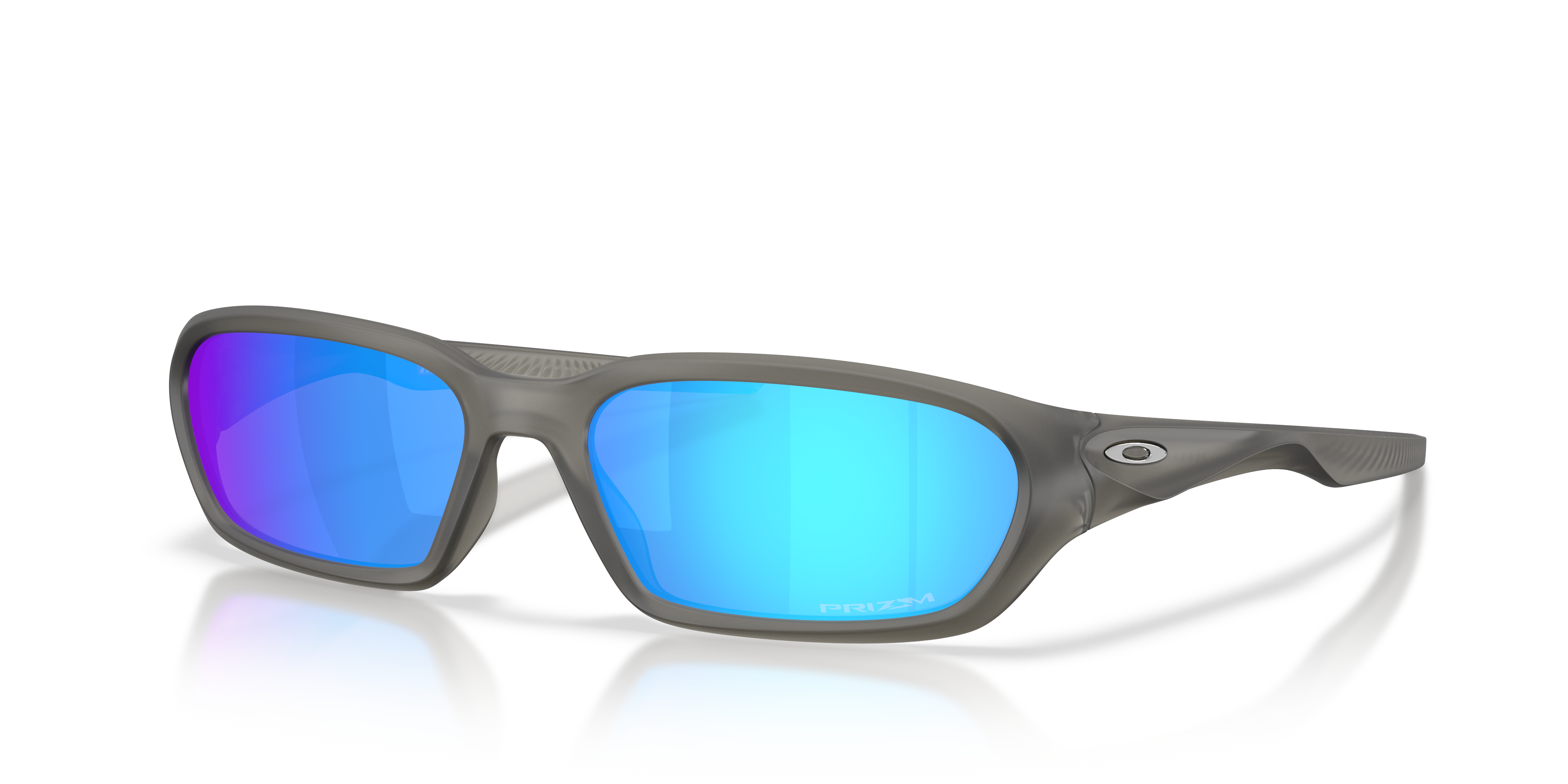 Oakley OO9530 Terraforma Unisex Rectangle Prizm Sunglasses - Matte Black Frame