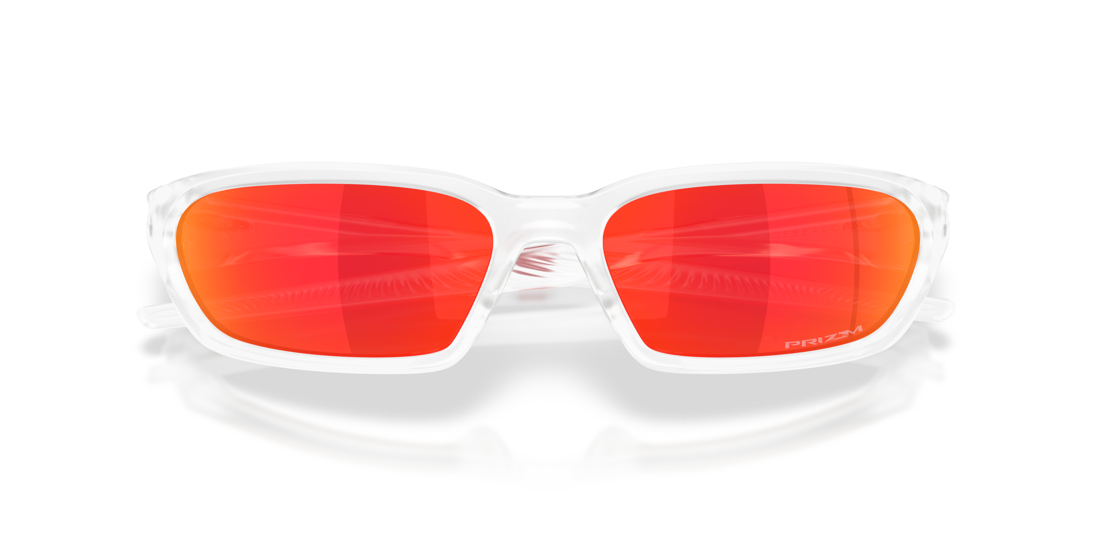 Oakley OO9530 Terraforma Unisex Rectangle Prizm Sunglasses - Cactus Frame