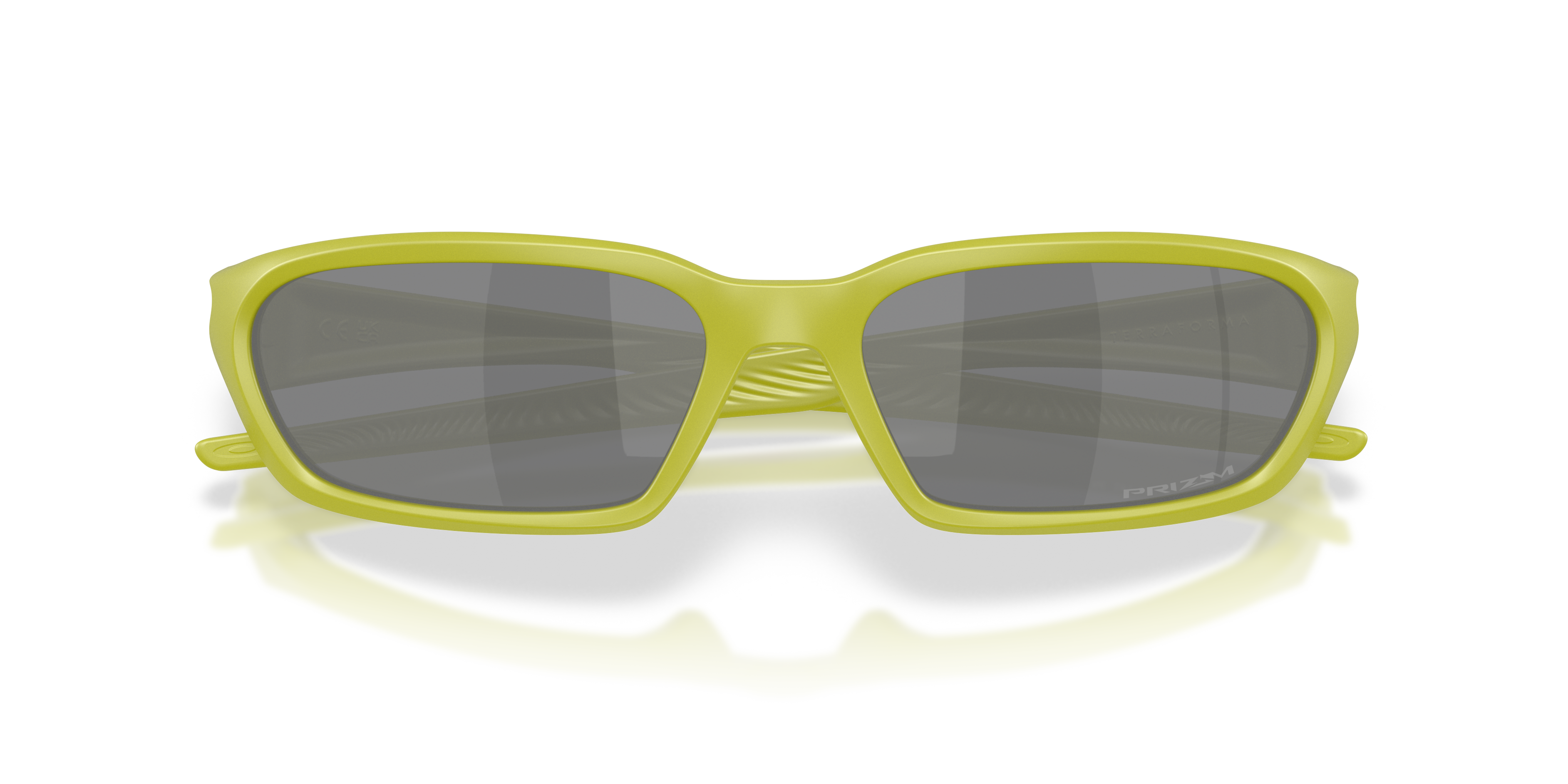 Oakley OO9530 Terraforma Unisex Rectangle Prizm Sunglasses - Matte Black Frame