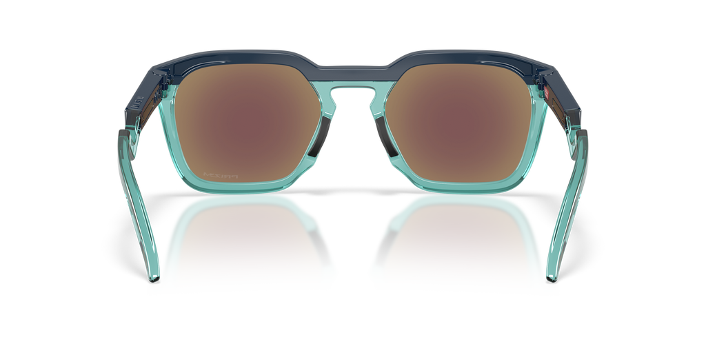 Oakley OO9533 HSTN SQ Unisex Square Prizm Sunglasses - Matte Black Frame