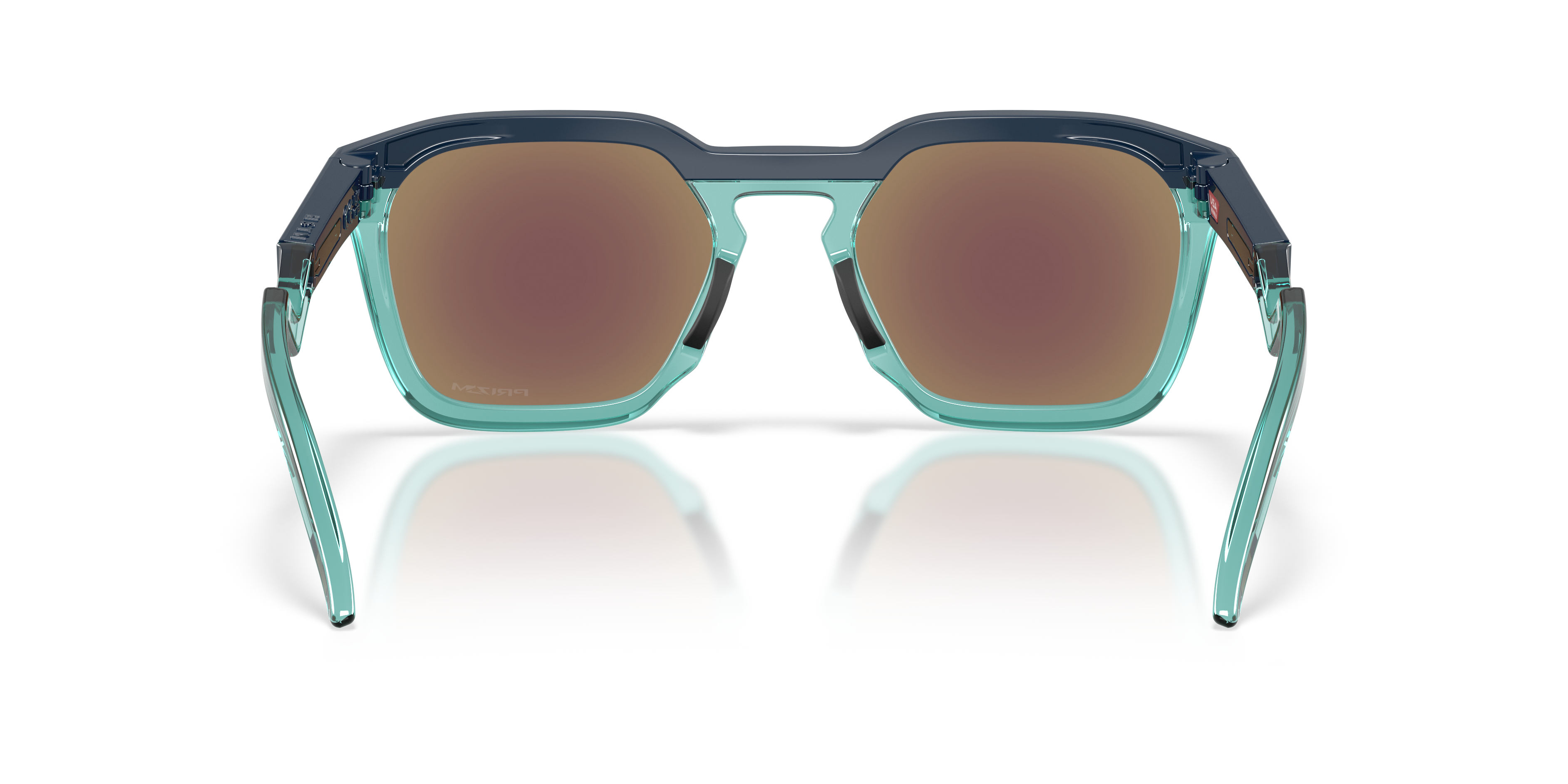 Oakley OO9533 HSTN SQ Unisex Square Prizm Sunglasses - Matte Black Frame