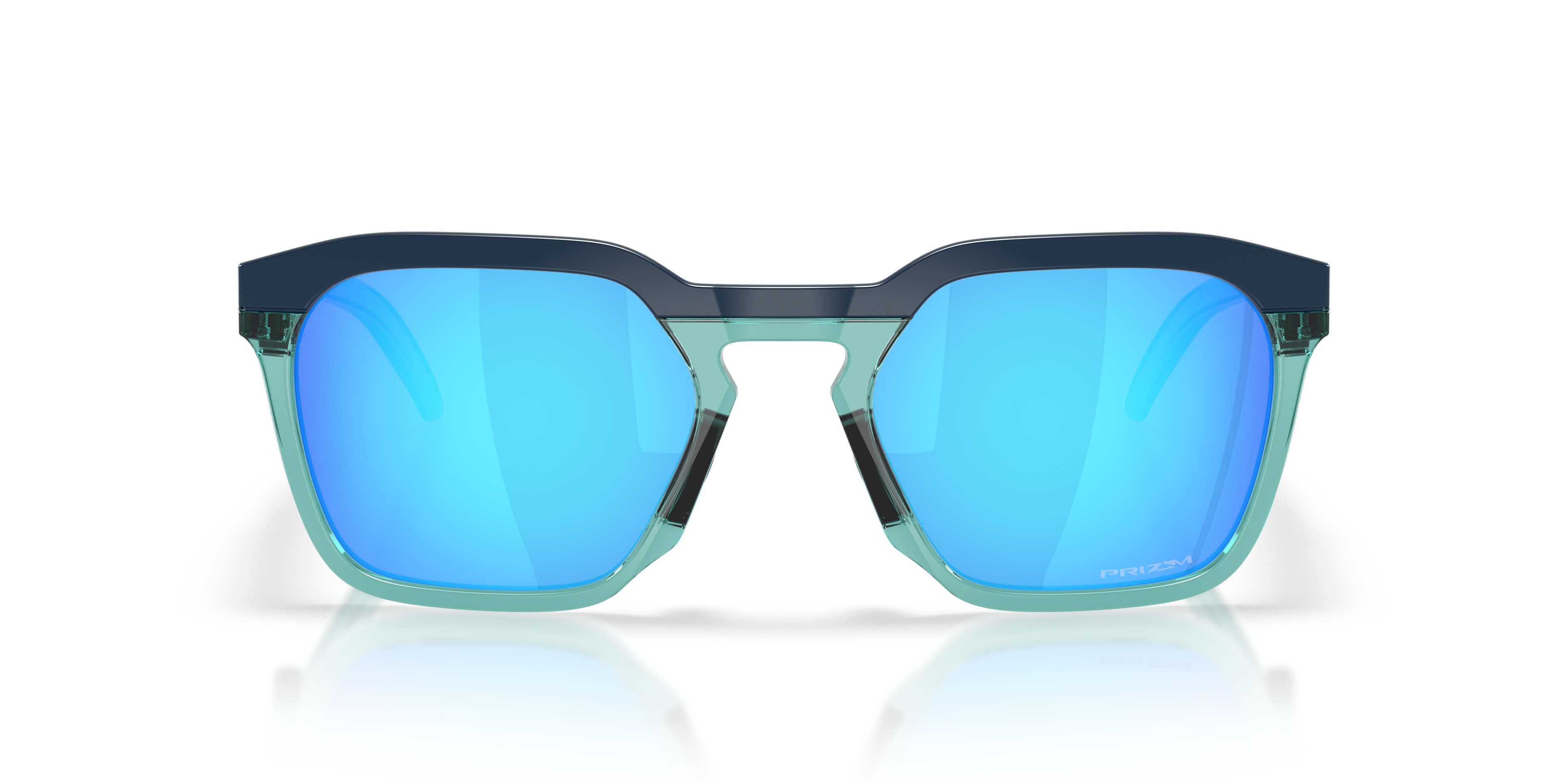 Oakley OO9533 HSTN SQ Unisex Square Prizm Sunglasses - Matte Sand Frame