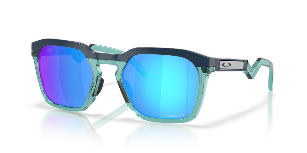 Oakley OO9533 HSTN SQ Unisex Square Prizm Sunglasses - Abyss Frame