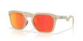 Oakley OO9533 HSTN SQ Unisex Square Prizm Sunglasses - Matte Sand Frame