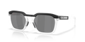 Oakley OO9533 HSTN SQ Unisex Square Prizm Sunglasses - Matte Black Frame