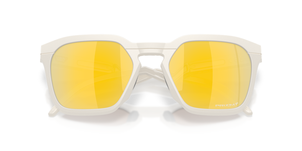 Oakley OO9533 HSTN SQ Unisex Square Prizm Sunglasses - Matte Grey Smoke Frame