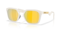 Oakley OO9533 HSTN SQ Unisex Square Prizm Sunglasses - Matte Mist Frame