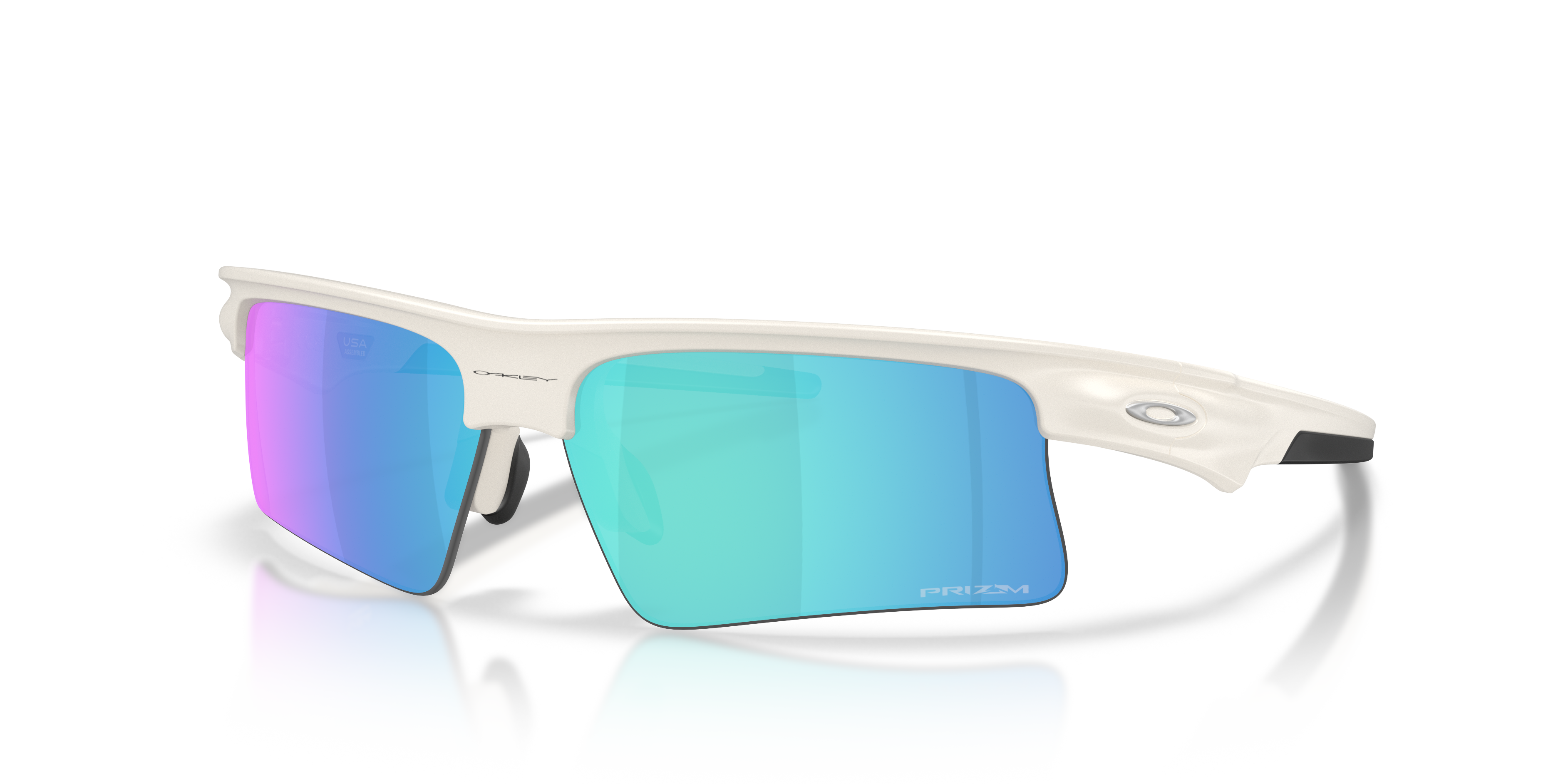 Oakley OO9534 Bisphaera Speed Unisex Prizm Sport Sunglasses - Matte Trans Stonewash Frame