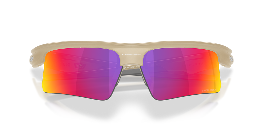 Oakley OO9534 Bisphaera Speed Unisex Prizm Sport Sunglasses - Matte Trans Stonewash Frame