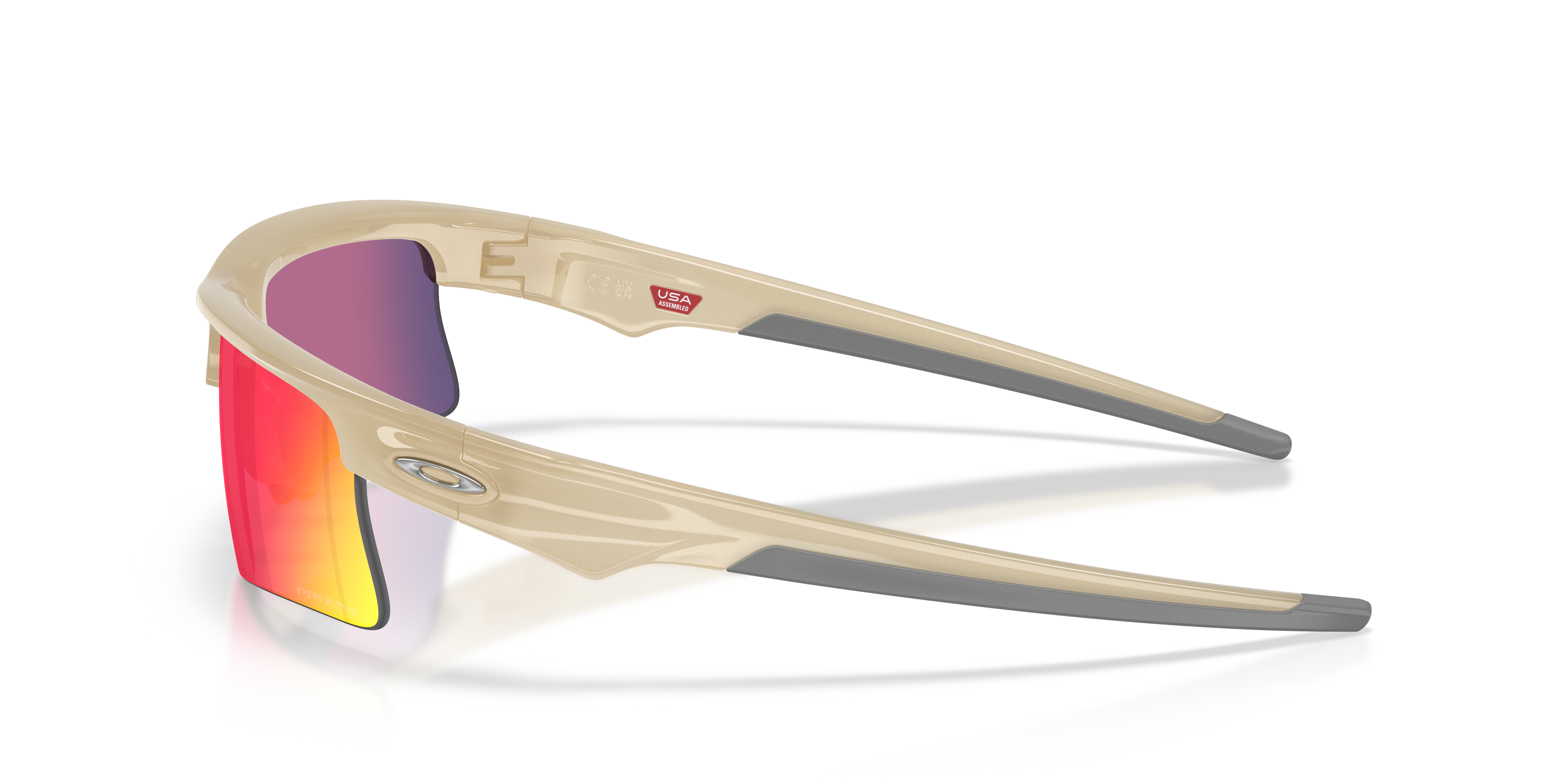 Oakley OO9534 Bisphaera Speed Unisex Prizm Sport Sunglasses - Matte Trans Stonewash Frame