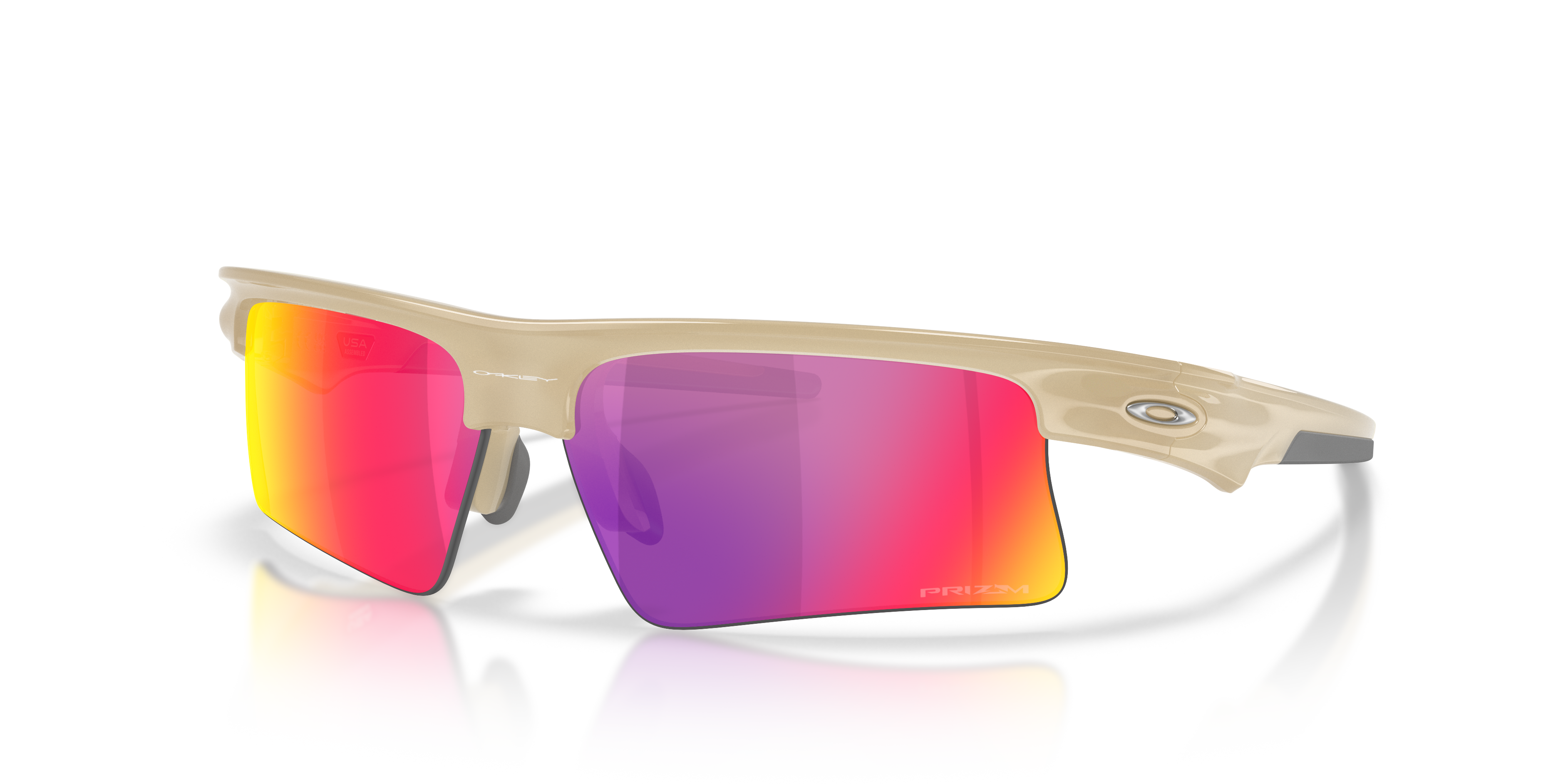 Oakley OO9534 Bisphaera Speed Unisex Prizm Sport Sunglasses - Polished Black Frame