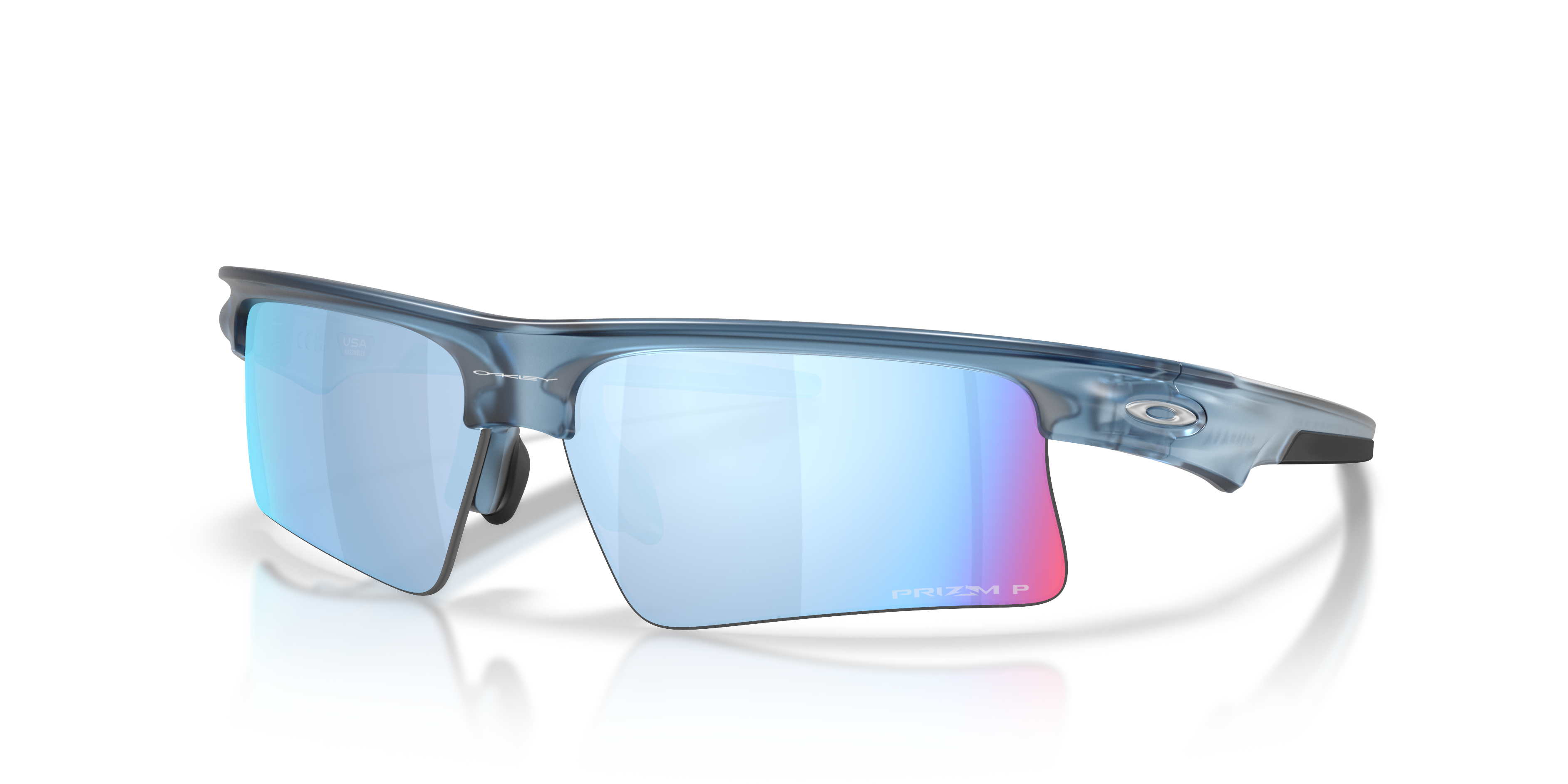 Oakley OO9534 Bisphaera Speed Unisex Prizm Sport Sunglasses - Polished Black Frame
