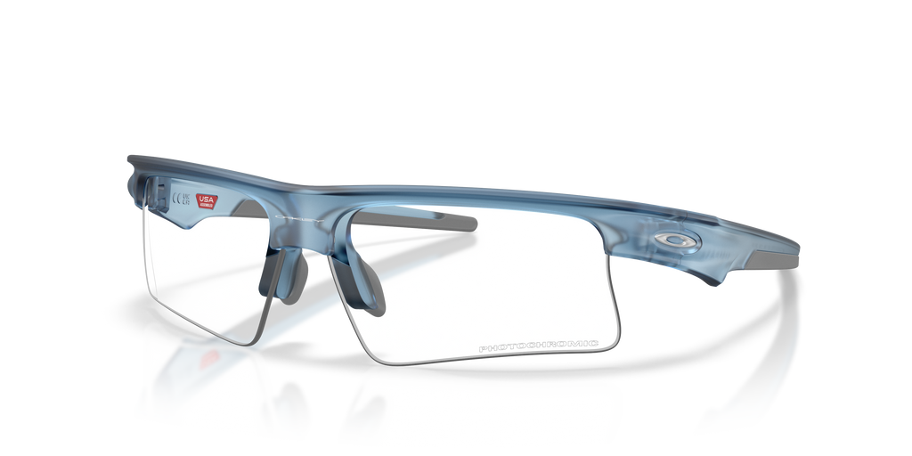 Oakley OO9534 Bisphaera Speed Unisex Prizm Sport Sunglasses - Matte Trans Stonewash Frame