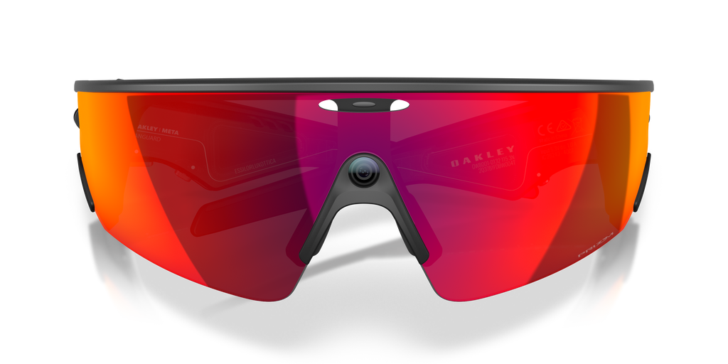 Oakley Meta Vanguard Unisex Rectangle Prizm Sunglasses - Black Frame