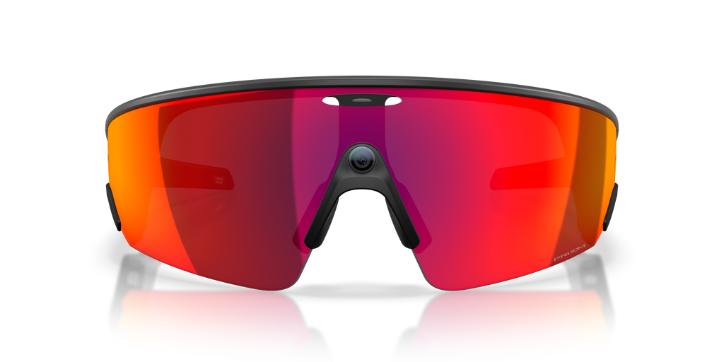 Oakley | Meta Meta Vanguard Unisex Rectangle Prizm Sunglasses - White Frame