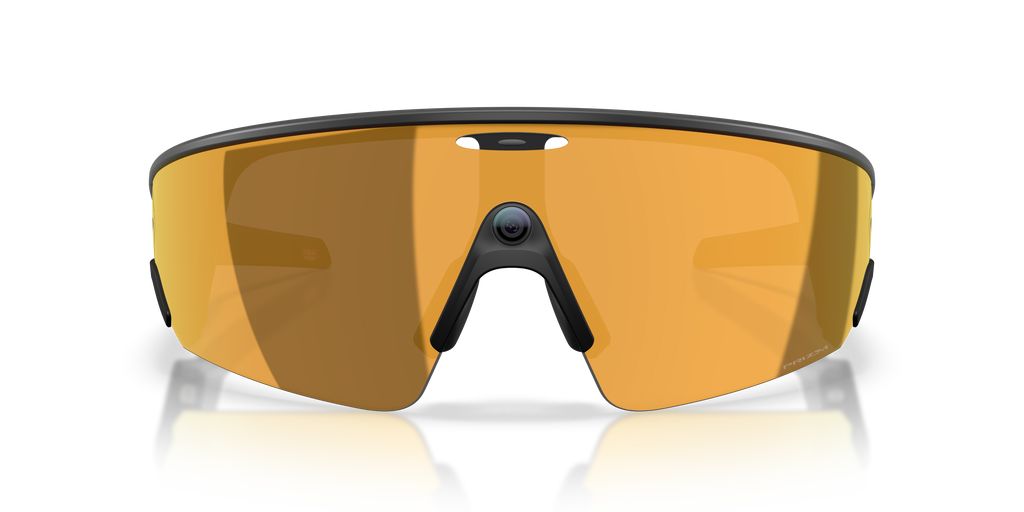 Oakley Meta Vanguard Unisex Rectangle Prizm Sunglasses - White Frame