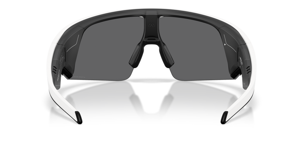 Oakley | Meta Meta Vanguard Unisex Rectangle Prizm Sunglasses - White Frame