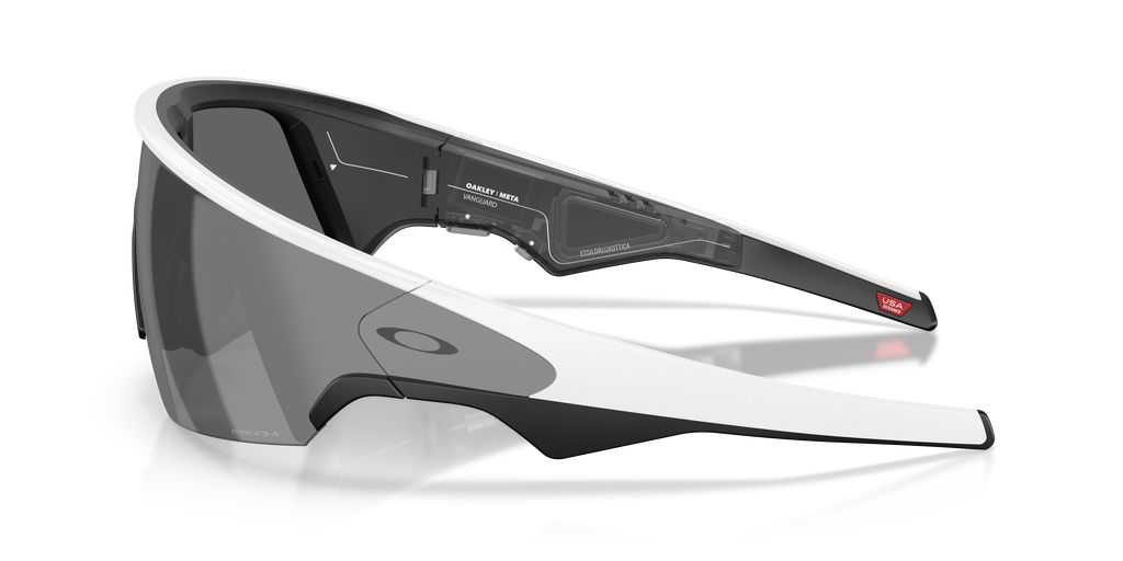 Oakley | Meta Meta Vanguard Unisex Rectangle Prizm Sunglasses - White Frame