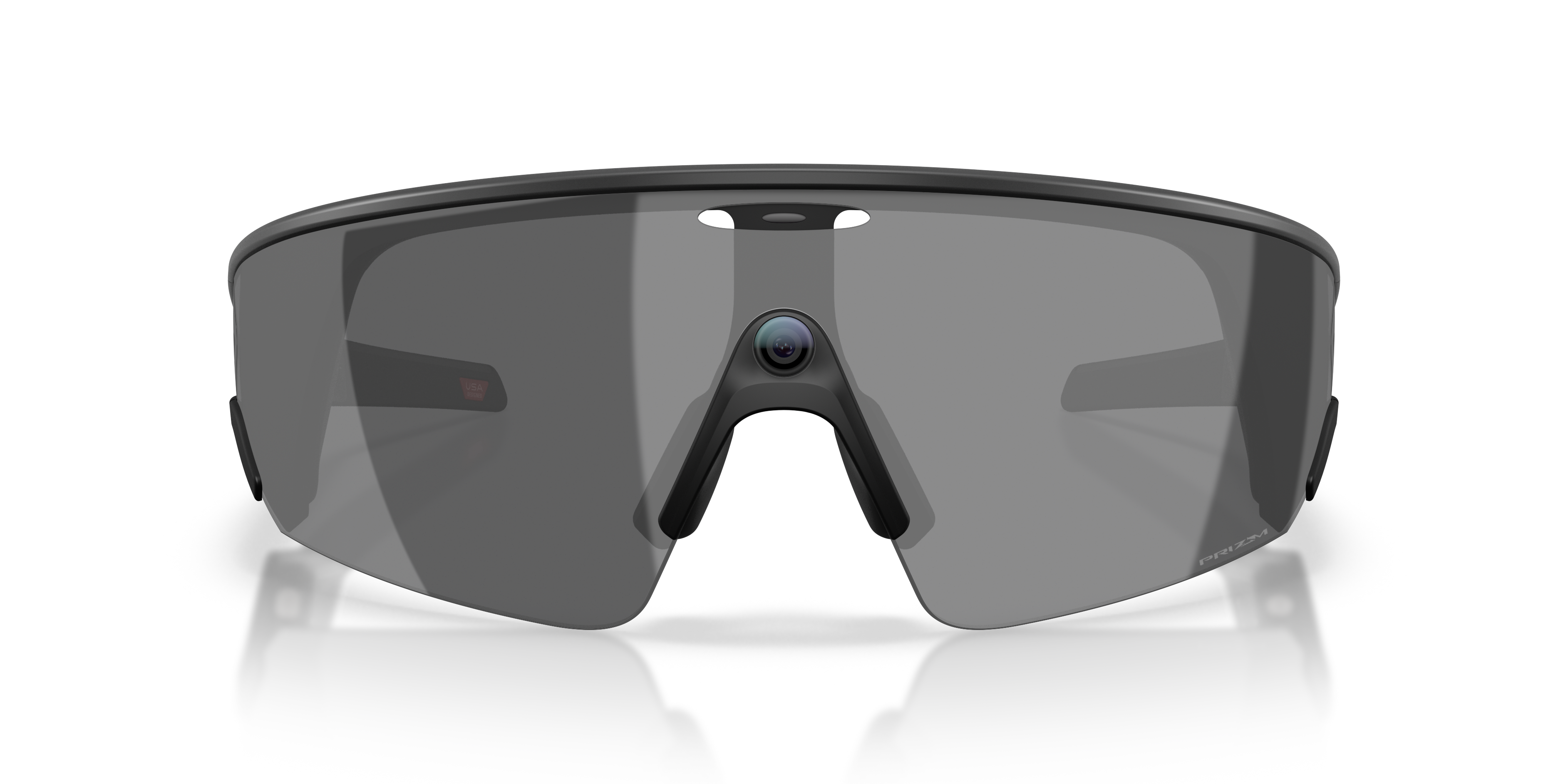 Oakley Meta Vanguard Unisex Rectangle Prizm Sunglasses - White Frame
