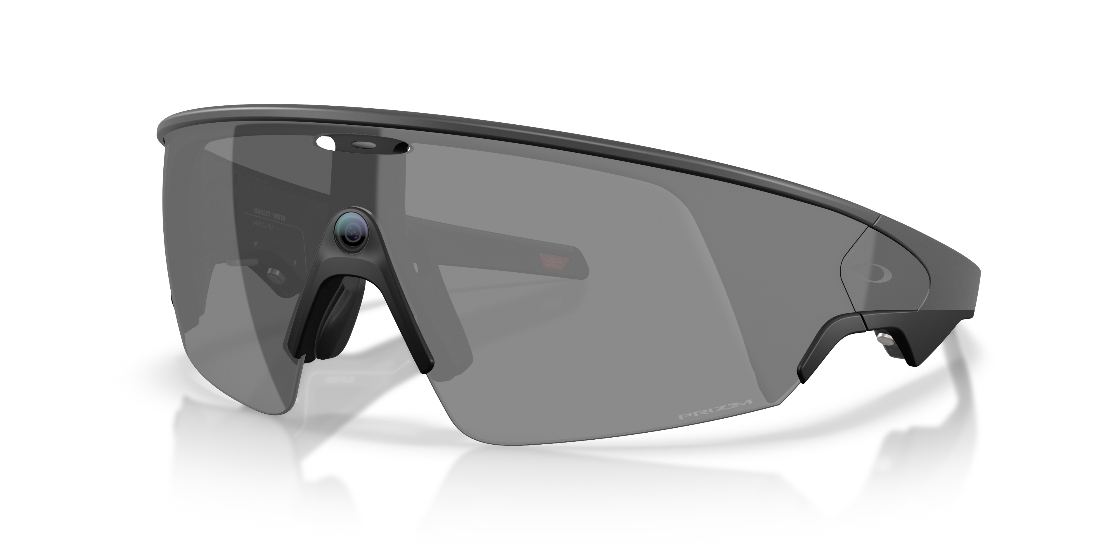 Oakley | Meta Meta Vanguard Unisex Rectangle Prizm Sunglasses - Black Frame
