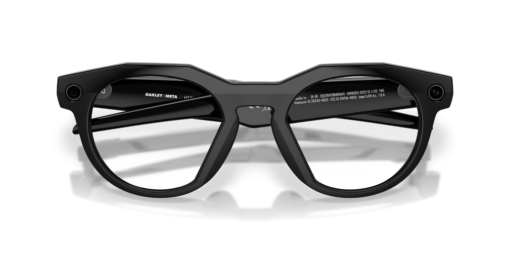 Oakley | Meta Meta HSTN Unisex Round Sunglasses - Black Frame