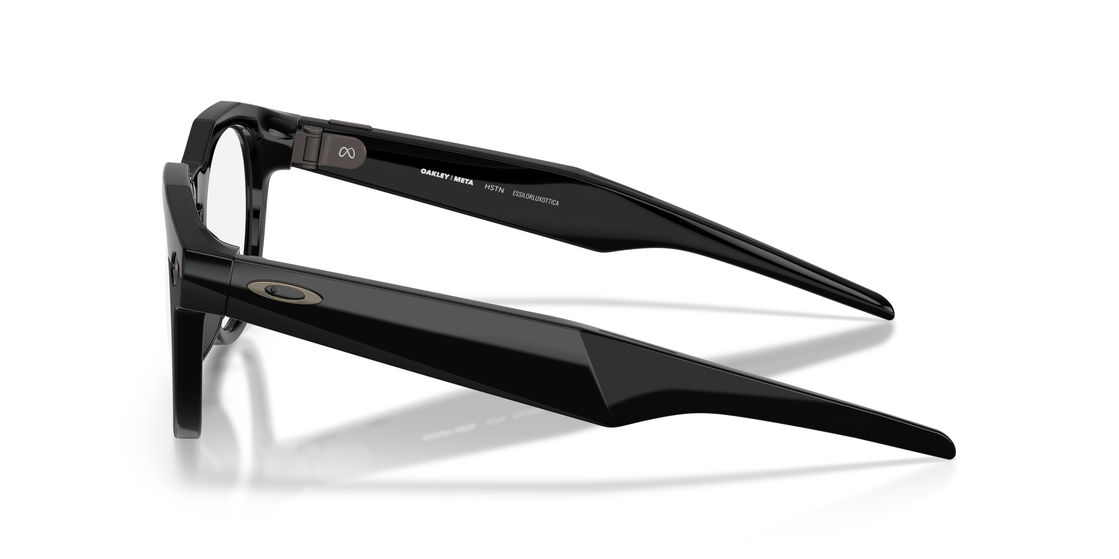 Oakley | Meta Meta HSTN Unisex Round Sunglasses - Black Frame