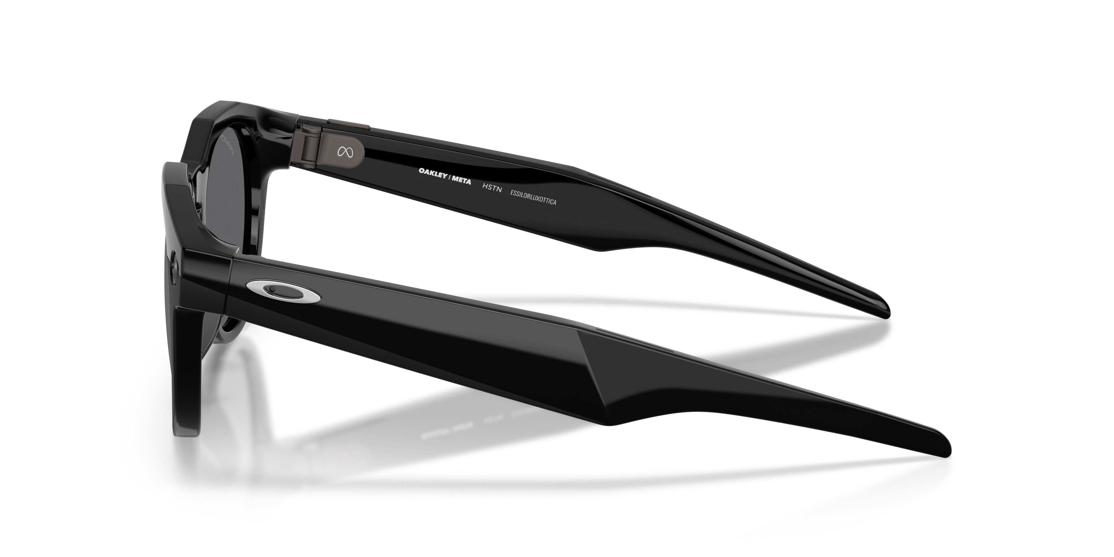 Oakley | Meta Meta HSTN Unisex Round Prizm Sunglasses - Black Frame