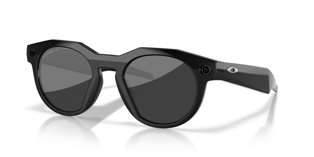 Oakley | Meta Meta HSTN Unisex Round Prizm Sunglasses - Black Frame