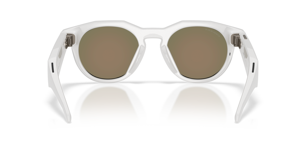 Oakley | Meta Meta HSTN Unisex Round Prizm Sunglasses - Warm Grey Frame
